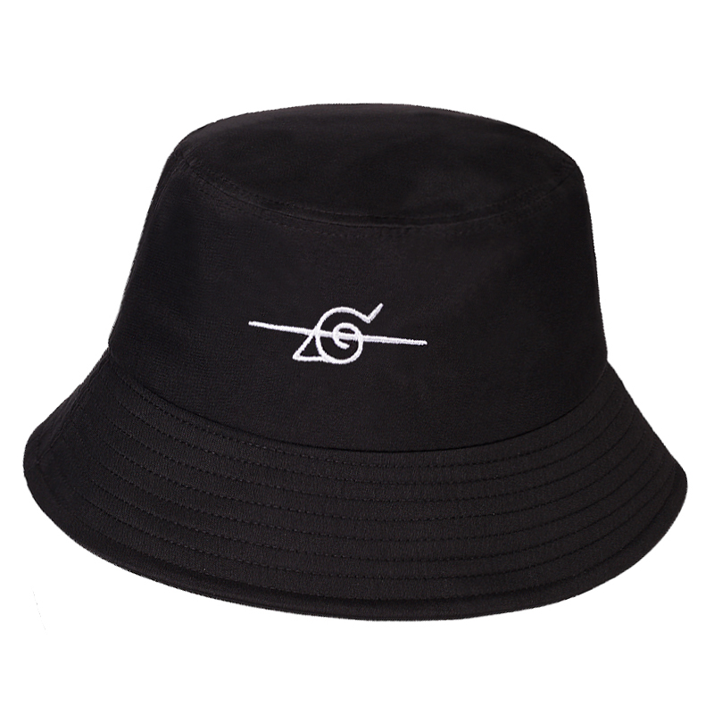 fashion summer bucket hat Naruto embroidery fisherman hat outdoor travel sunscreen hat tide wild hat hip-hop hat Panama hat