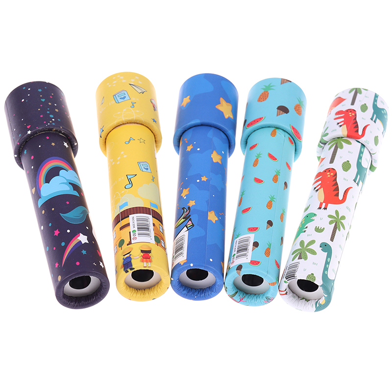 Interactive Logical Rotating Kaleidoscope Magic Classic Educational Toys for Kids Imaginative Cartoon Children Toys NEW