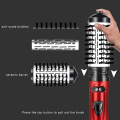 3 in 1 Hair Dryer Brush Changeable Rotating Roller Fan Hair Straightener Curler Hot Comb Salon ONE STEP Hair Blower Styling Tool