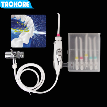 Tackore Faucet Oral Irrigator Water Dental Flosser Toothbrush Irrigation SPA Teeth Cleaning Switch Jet Family Water Floss