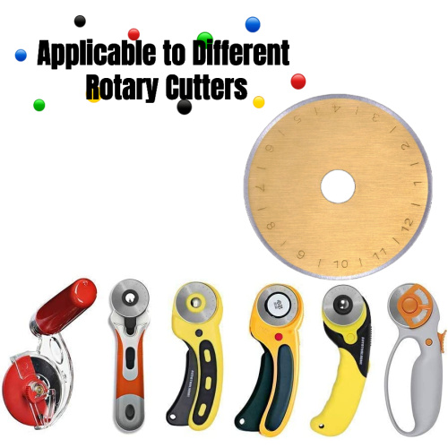 45mm Titanium Coated Rotary Cutter Blade Supplier, Supply Various 45mm Titanium Coated Rotary Cutter Blade of High Quality