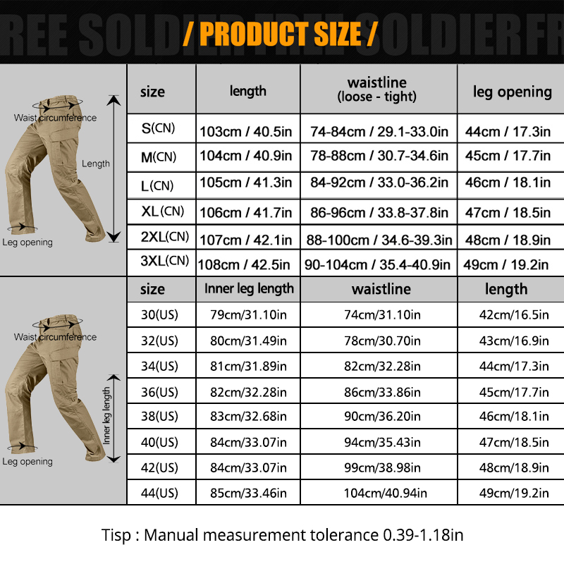 FREE SOLDIER Outdoor camping hiking urban tactical pants for special purpose ,sports water-repellent, wear-resistant pants