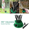 2020 Household 12 Flexible Tubes Water Sprinkler Adjustable Watering Sprayer System Tools Garden Yard Lawn Garden Sprinklers