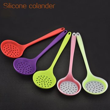 Integrated silicone Colander Color random daily life supplies health and beauty personal care products