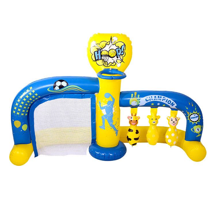 High Quality Portable Children S Toy Inflatable Basketball Stand 1