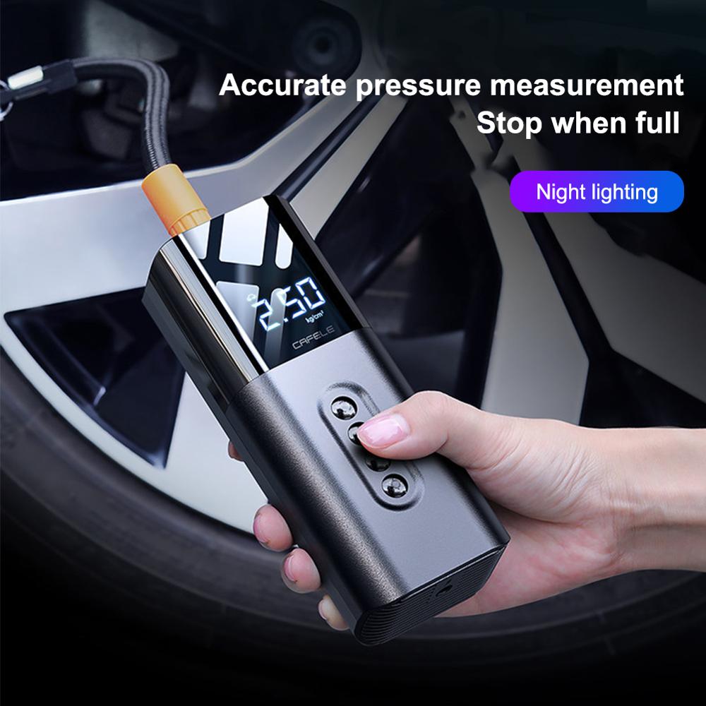 Protable Electric Car Air Compressor Car Air Pump Digital Pressure Gauge High Pressure Mini Tire Inflator Auto Tyre Pump