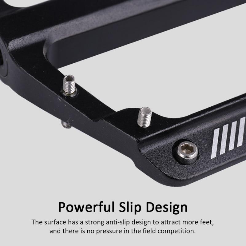 Bicycle pedal aluminum alloy bearing road pedal anti-skid pedal accessories Sealed bearing structure Bicycle Cycling Parts