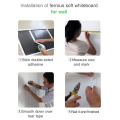80*50 Wall Sticker Decor Soft Magnetic Whiteboard Magnets Erasable Writing Board Magnet Office Marker Blackboard Stickers For Wa