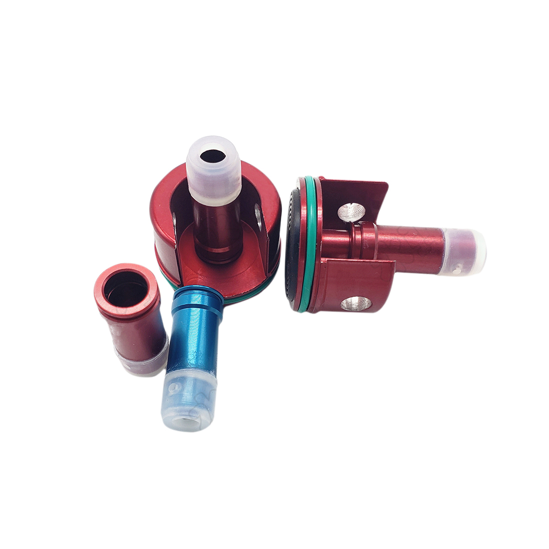 Dedicated Cylinder Head and Air Seal Nozzle for XWE M4 Water Gel Beads Blaster - Color Random