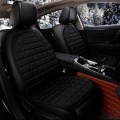 12V Only Electric Heated Car Seat Cushion Adjustable Temperature Winter Car Seat Pad Car Heated Seat Covers Universal Conjoined