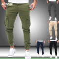Men Cargo Military Pants Autumn Casual Skinny Pants Army Long Trousers Joggers Sweatpants 2020 Sportswear Camo Pants Trendy 2020