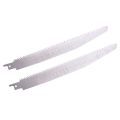 2pcs S1122C Stainless Steel Reciprocating Saw Blade for Cutting Bone Meat Wood Metal Cutter Tool