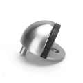 1 Pcs Stainless Steel Non Punching Sticker Rubber Door Stopper Door Holders Catch Floor Mounted Nail-free Door Stops