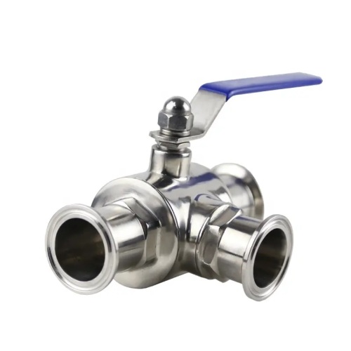 Sanitary Stainless Steel 3 Way Clamp Ball Valve Wholesale,Supply Various Sanitary Stainless Steel 3 Way Clamp Ball Valve of High Quality