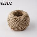 30M Natural Sisal Rope Rustic Tags packaging Wrap Wedding Party Decoration Craft Burlap String Cord Gift Packaging AS0034