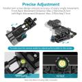 Neewer Pro 4-Way Macro Focusing Focus Rail Slider with 1/4-Inch Quick Shoe Plate For Canon Nikon Pentax Olympus Sony and Other