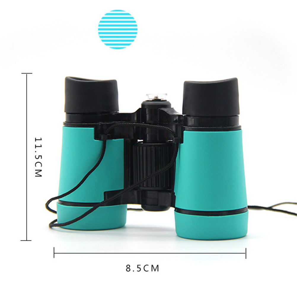 Focal Adjustable Children Binoculars Telescope Binoculars Toy Game Props Birthday Present for Entertaining Bird Watching