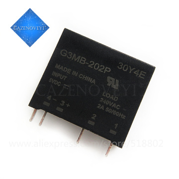 1pcs/lot G3MB-202P G3MB-202PL DC-AC PCB SSR In 5VDC,Out 240V AC 2A In Stock