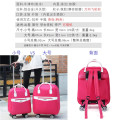 KLQDZMS 20/24inch fashion rolling luggage spinner oxford trolley suitcase with wheel women travel bags