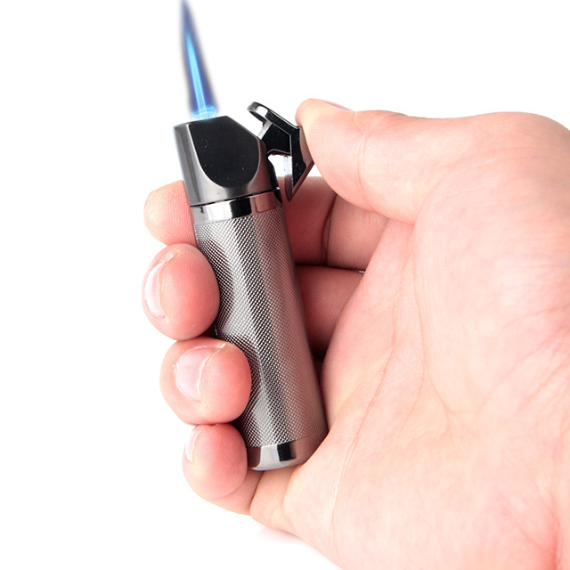 Kitchen Outdoor Barbecue Ignition Cigarette Lighter Metal Small Spray Gun Butane Windproof Gas Lighter Point Cigar