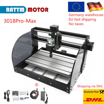 3 Axis 3018 Pro Max CNC Mini mill Laser engraving Machine GRBL Control with ER11 collet and MPG off line Controller