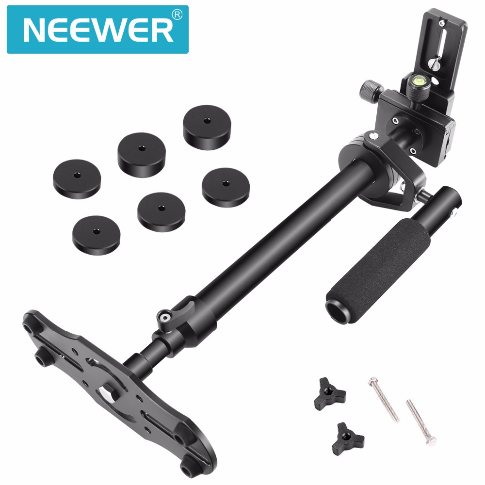 Neewer Aluminum Alloy Handheld Stabilizer with Quick Shoe Plate