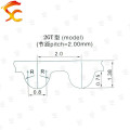 10metres/Lot PU GT2 20mm open belt Polyurethane Steel core 2GT 20mm for 3d printer Free Shipping
