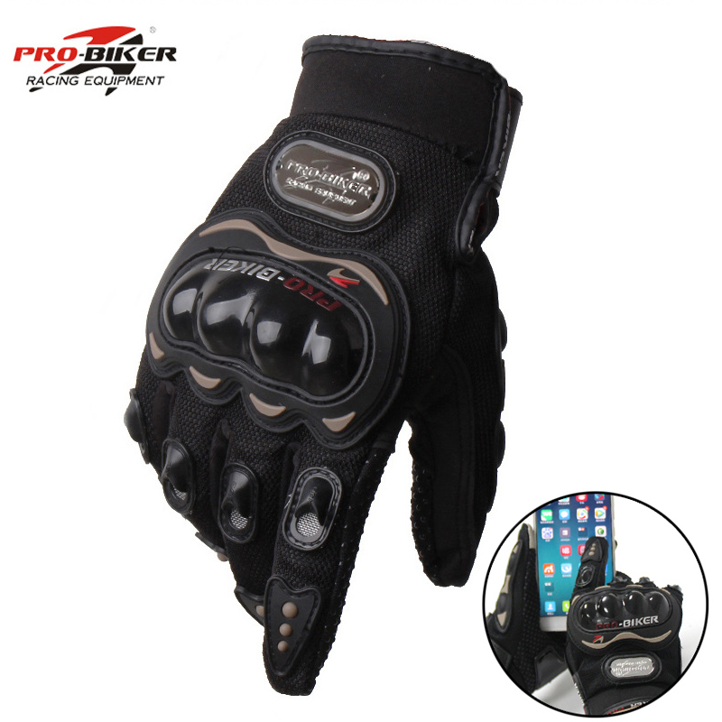 Free Shipping Touch Screen Motorcycle gloves retro PRO Moto racing gloves Men's Motocross full finger gloves M/L/XL/XXL