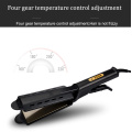 Hair Straightener Four-gear temperature adjustment Widen panel Ceramic Tourmaline Ionic Flat Iron Hair Straightener For Women