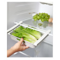 1pcs Kitchen Storage Box Case Refrigerator Food Vegetable Container Box Pull-out Drawers Fresh Spacer Layer Kitchen Organzier