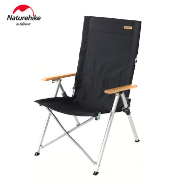 Naturehike Outdoor Adjustable Portable Folding Chair Aluminum Alloy Reclining Camping Fishing Beach Chair NH17T003-Y
