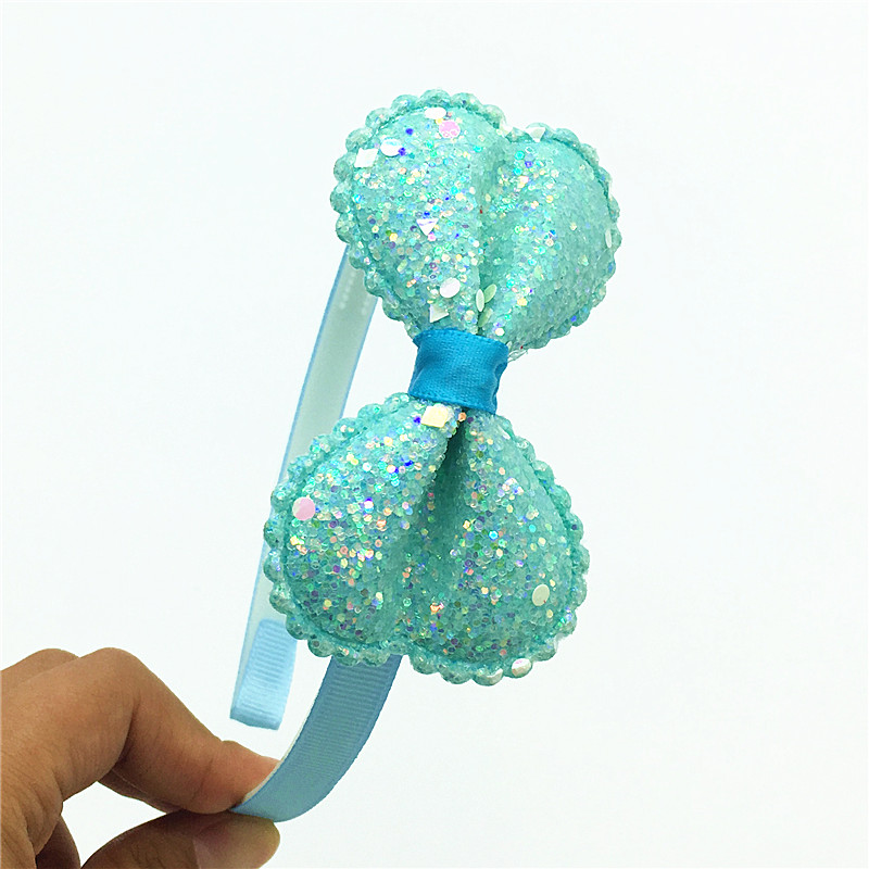 Sweet girls beautiful hairband headpieces Multicolored big butterfly hair hoop High-grade hair accessories Tiara for children