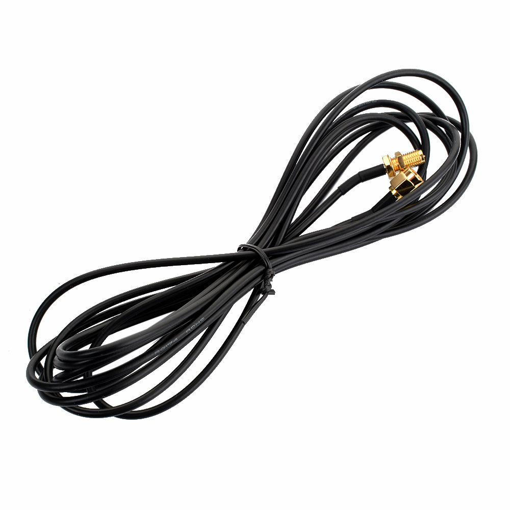 1 x 3M Antenna Fi extension cable RP SMA antenna connectors - RP SMA Female WiFi Router Antennas for Communications