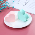 Blending Face Foundation Cream Blending Cosmetic Powder Puff 4Pcs/Lot Candy Color Heart Shaped Puff Makeup Sponge