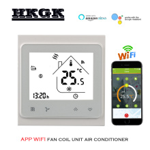 2p 4p cooling/heating digital wireless wifi thermostat room temperature control for Central air conditioning