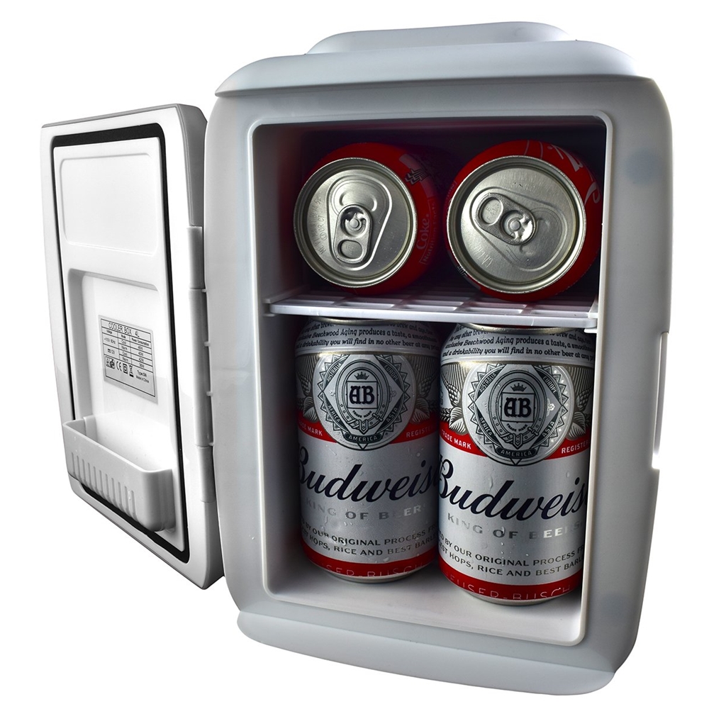 4L Portable Home Refrigerators Ultra Quiet Low Noise Mini Refrigerators Freezer Cooling Multifunctional Camping Cosmetics Fridge
