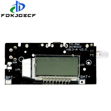 Dual USB 18650 Battery Charger PCB Power Module 5V 1A 2.1A Mobile Power Bank Accessories for Phone DIY LED LCD Module Board