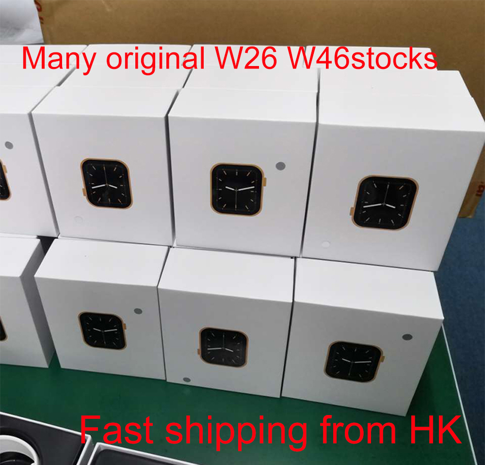 Original IWO W26 W46 Smart Watch Men Bluetooth Call DIY Dial ECG 1.75 inch 320*385 Screen PK IWO 12 pro IWO 13 For Android IOS