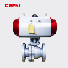 Strong Corrosion Resistance Pneumatic O-type Ball Valve