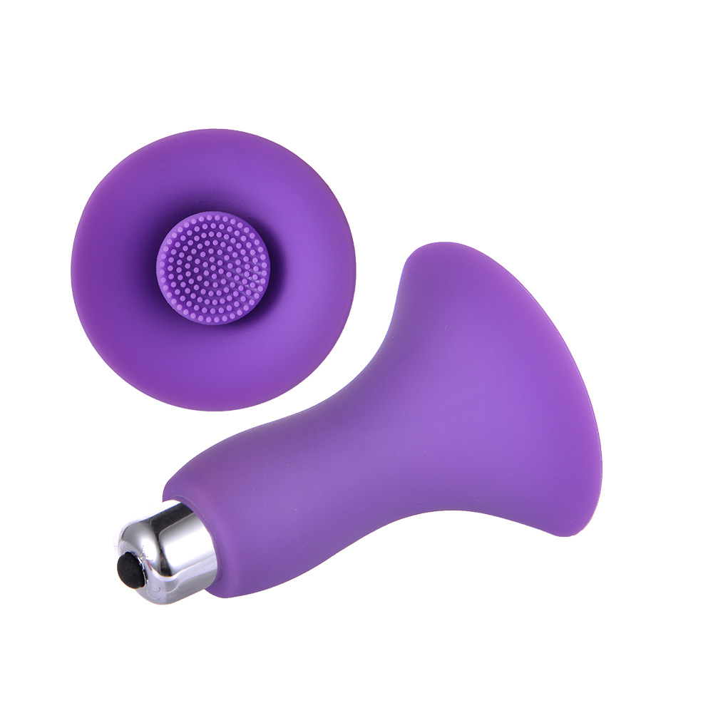 Female Breast Nipple Massager Vibrator Clitoris Stimulator Brush Silicone Breast-Fed Sex Toys for Women