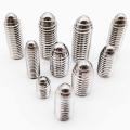 2/5/10/20pcs M3 M4 M5 M6 M8 M10 M12 A2-70 304 stainless steel Hex Socket Allen Spring Ball Plunger Grub Point Set Screw Bolt