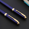 quality brand 388 parallel Fountain Pen blue golden Duckbill Gothic art body Flat Tip Office school supplies new