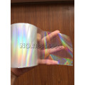 Holographic Plain Transparent Hot Stamping Foil On Paper or Plastic 8cm x 120m/Lot DIY Package Box