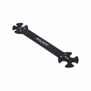 new Hudy Special Tool Wrench For Turnbuckles & Nuts DY181090 3 4 5.5 7 8MM For 1/5 1/8 1/10 M3 M4 M5.5 M7 M8 Nut Screw RC Car Pa