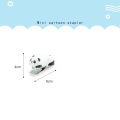 Mini cartoon stapler with 1000 pcs No.10 staples Chinese Panda manual stapler Stationery Office school binding supplies F784