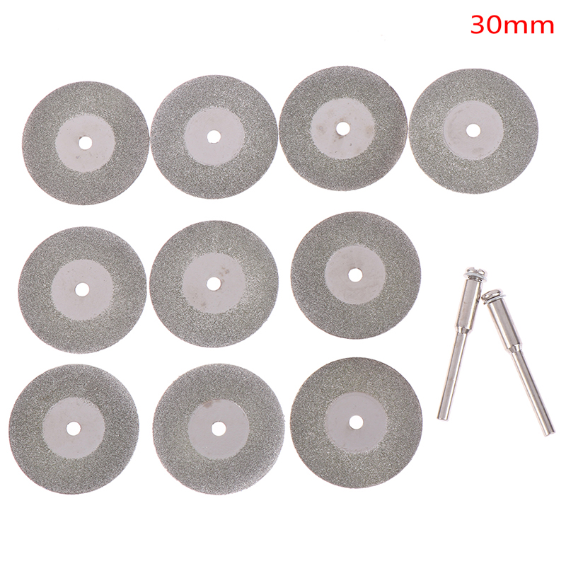 1Set/12Pcs Diamond Cutting Wheel Saw Blades Cut Off Discs For Rotary Power Tool