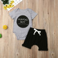 2019 Baby Summer Clothing Newborn Kids Baby Boy Girl Brother Sisiter Matching Clothes Set Romper and Shorts /Skirts Outfits 0-3T