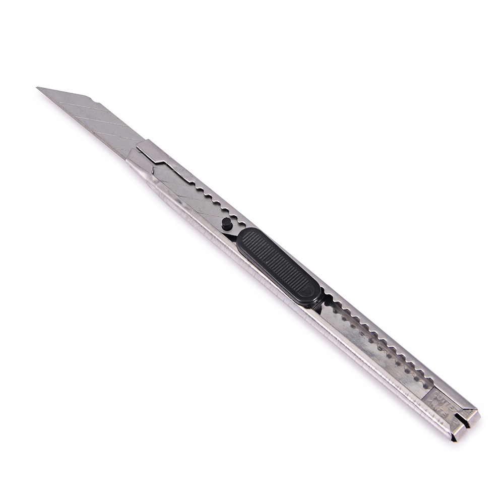 FOSHIO 50pcs Snap Off Knife Spare Blades Carbon Steel 30 Degree 9mm Blade for Art Knife Car Wrap Vinyl Film Sticker Cutting Tool