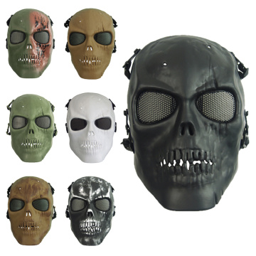 Airsoft Mask Camouflage Cosplay Terror Skull Mask Movie props Outdoor Tactical Paintball Hunting BB Gun Shooting Accessories