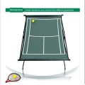 Tennis Ball Training Net Rebounder Device Trainer Practice Rebound Novice Self-Study Equipment